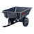 AL-KO CT400 Tow / Push Poly Garden Trailer