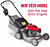 Honda Izy HRG 536 VL Self-Propelled Petrol Lawn Mower (Electric Key Start)